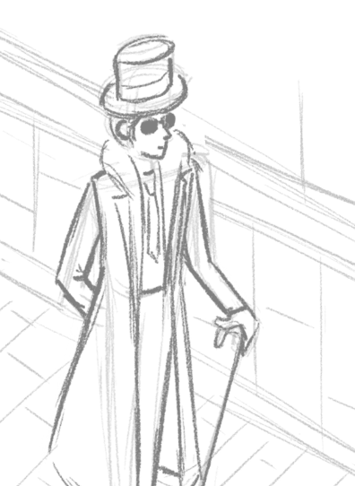 Dr. Noir — concept sketch