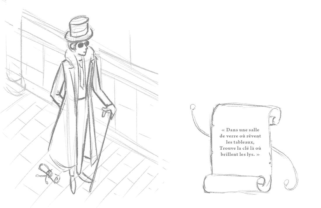 Villain study sketch